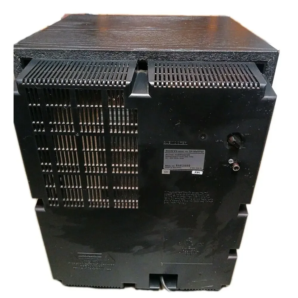 SONY SA-WMSP69 Active SUBWOOFER Only TESTED WORKING